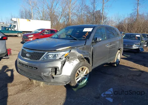 2014 Kia Sorento Lx из США, поврежденный, VIN 5XYKT3A64EG496149